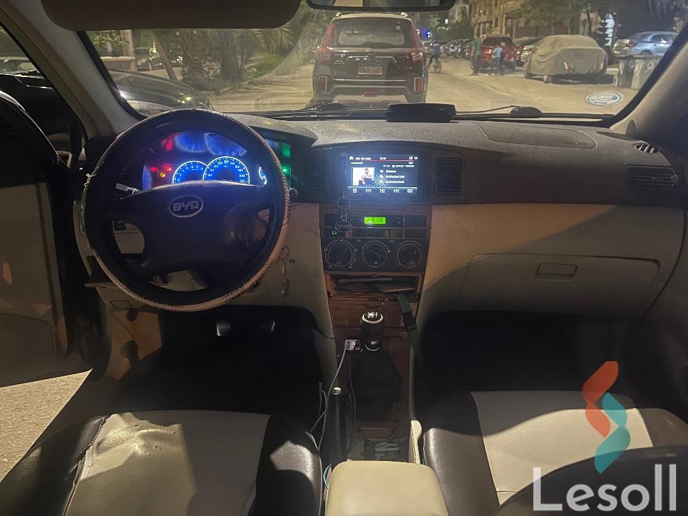 بى واى دى إف 3 مانيوال مستعملة رمادي داكن موديل 2018