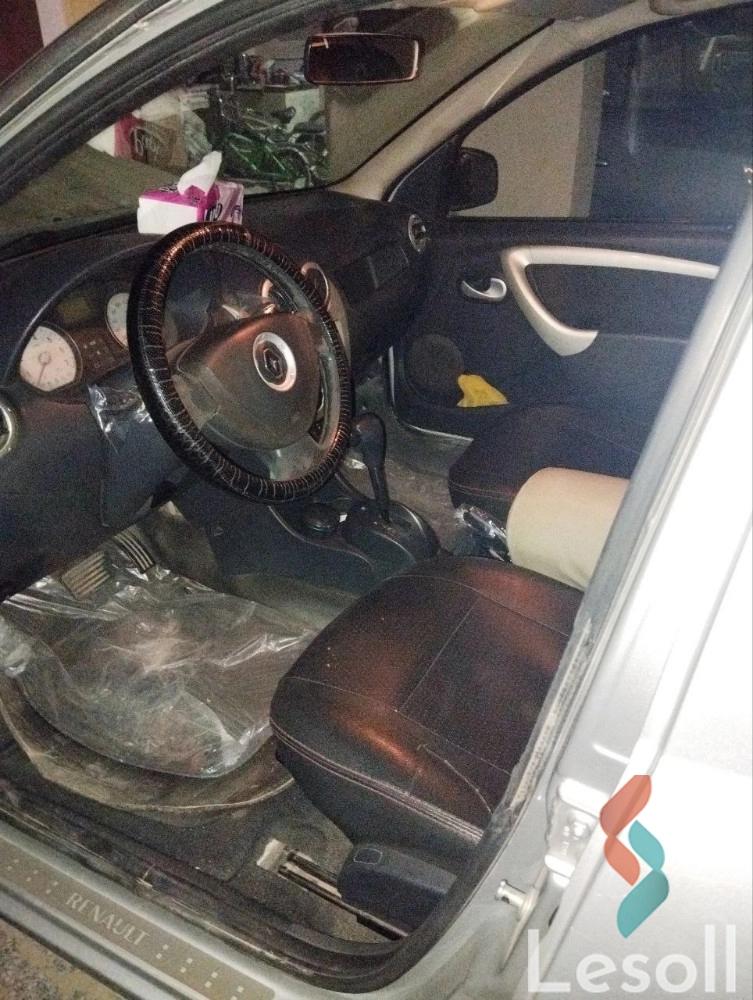 رينو سانديرو اوتوماتك جديدة فضي موديل 2014