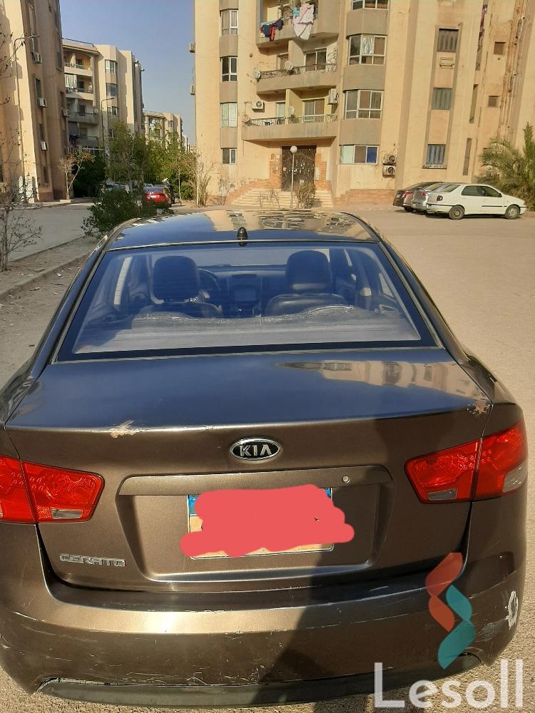 كيا سيراتو اوتوماتك مستعملة رمادي داكن موديل 2013