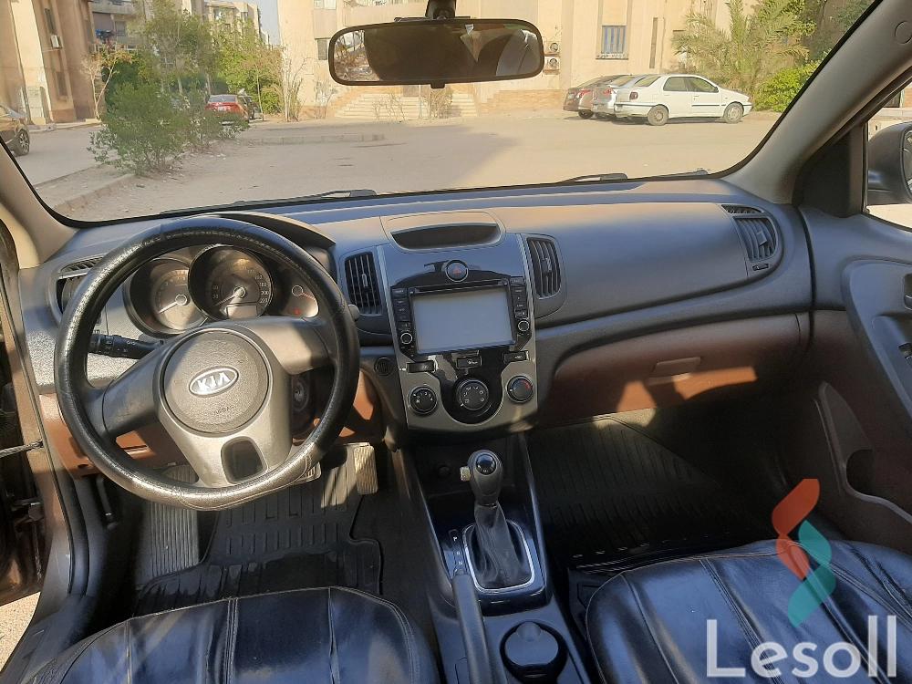 كيا سيراتو اوتوماتك مستعملة رمادي داكن موديل 2013