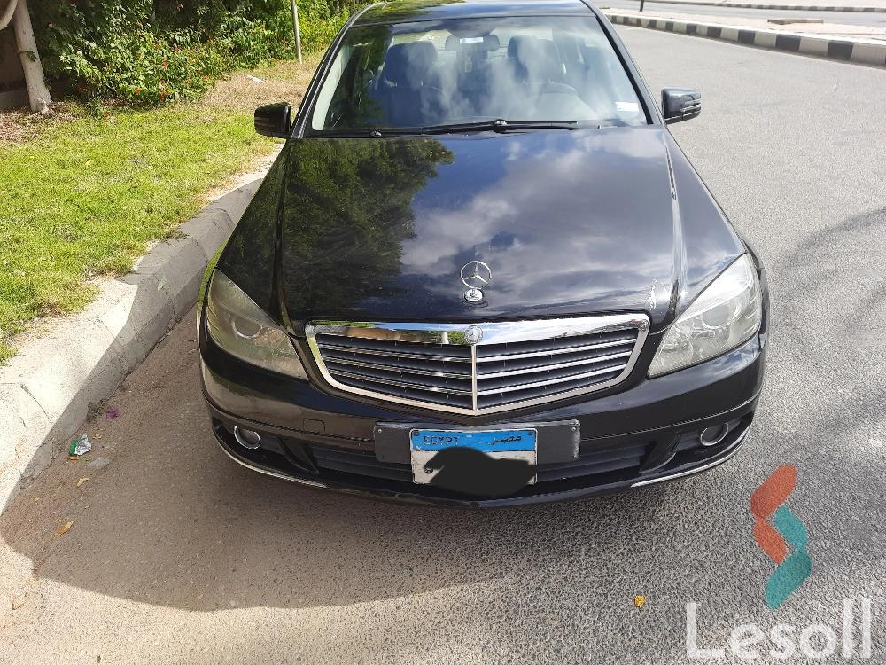 مرسيدس بنز سي كلاس اوتوماتك مستعملة أزرق موديل 2009