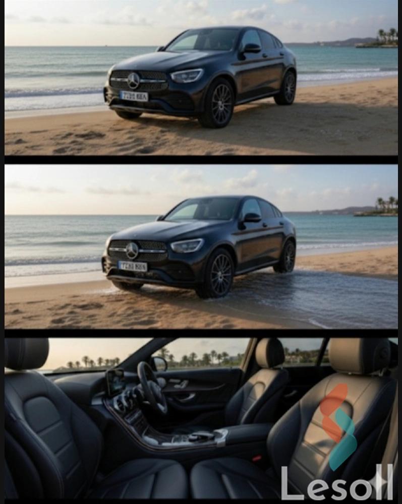 مرسيدس بنز جي ال سي ٣٠٠ اوتوماتك جديدة أسود موديل 2023