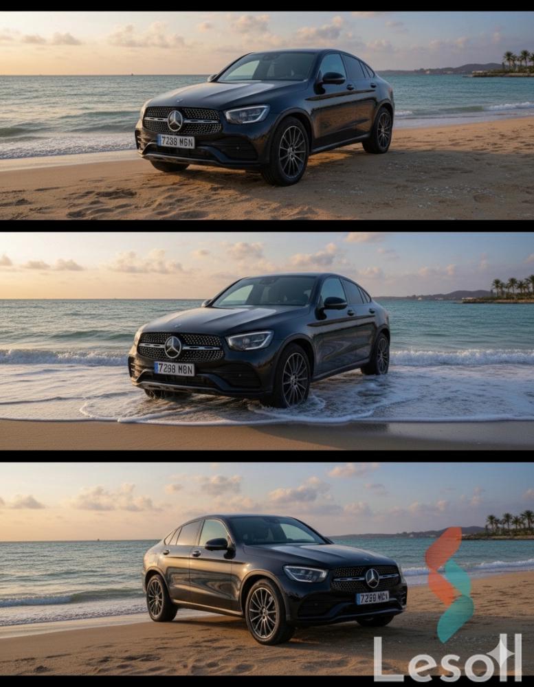 مرسيدس بنز جي ال سي ٣٠٠ اوتوماتك جديدة أسود موديل 2023