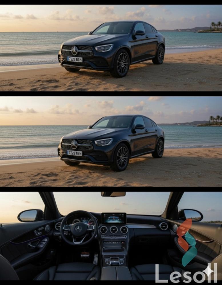 مرسيدس بنز جي ال سي ٣٠٠ اوتوماتك جديدة أسود موديل 2023