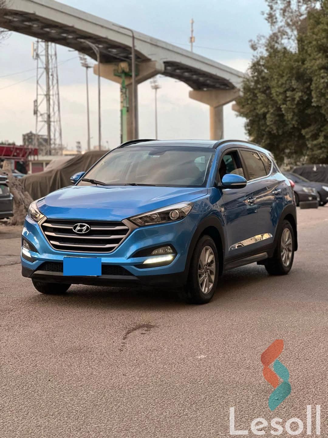 Hyundai tucson automatic used baby blue model 2017