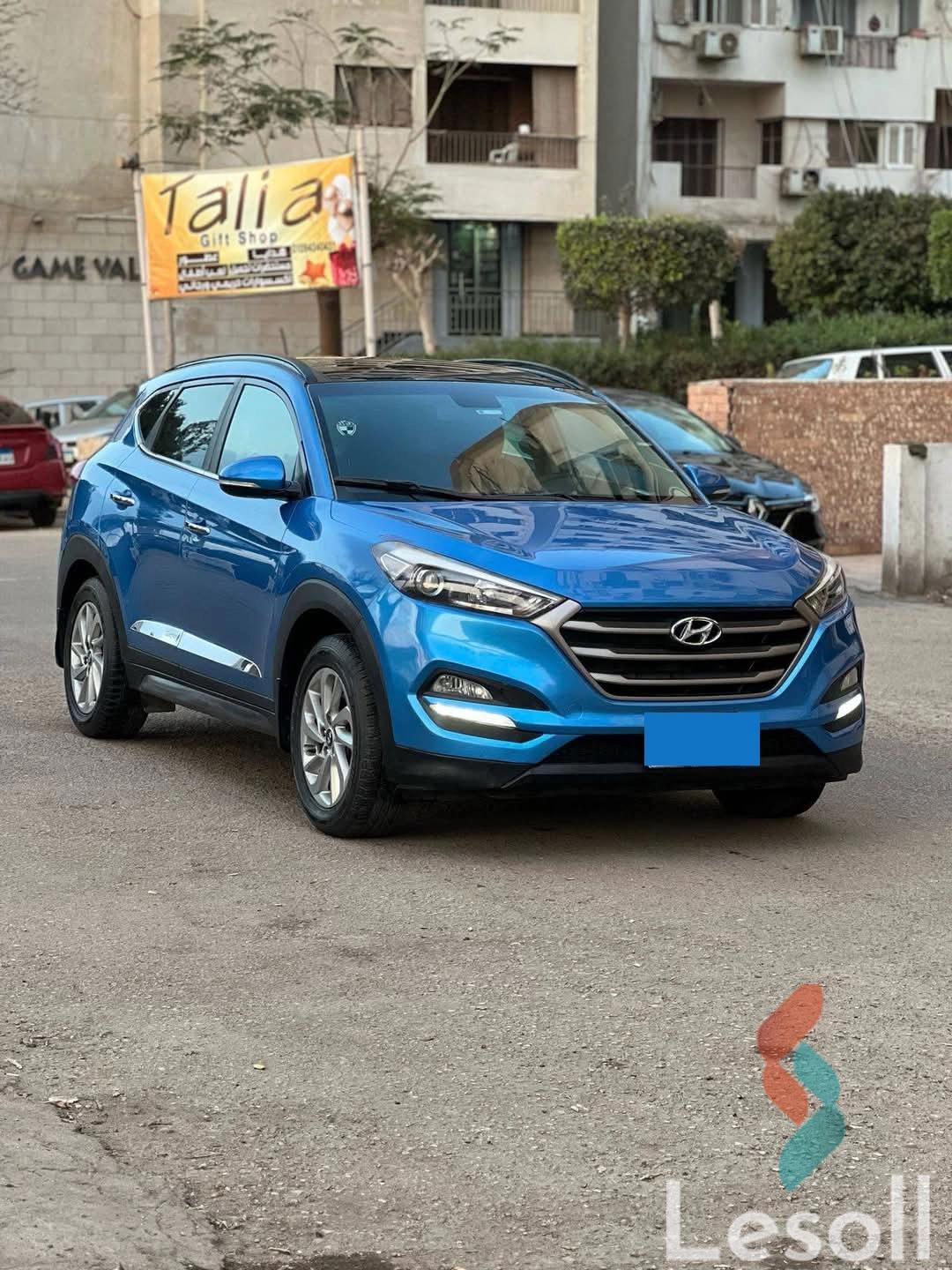 Hyundai tucson automatic used baby blue model 2017