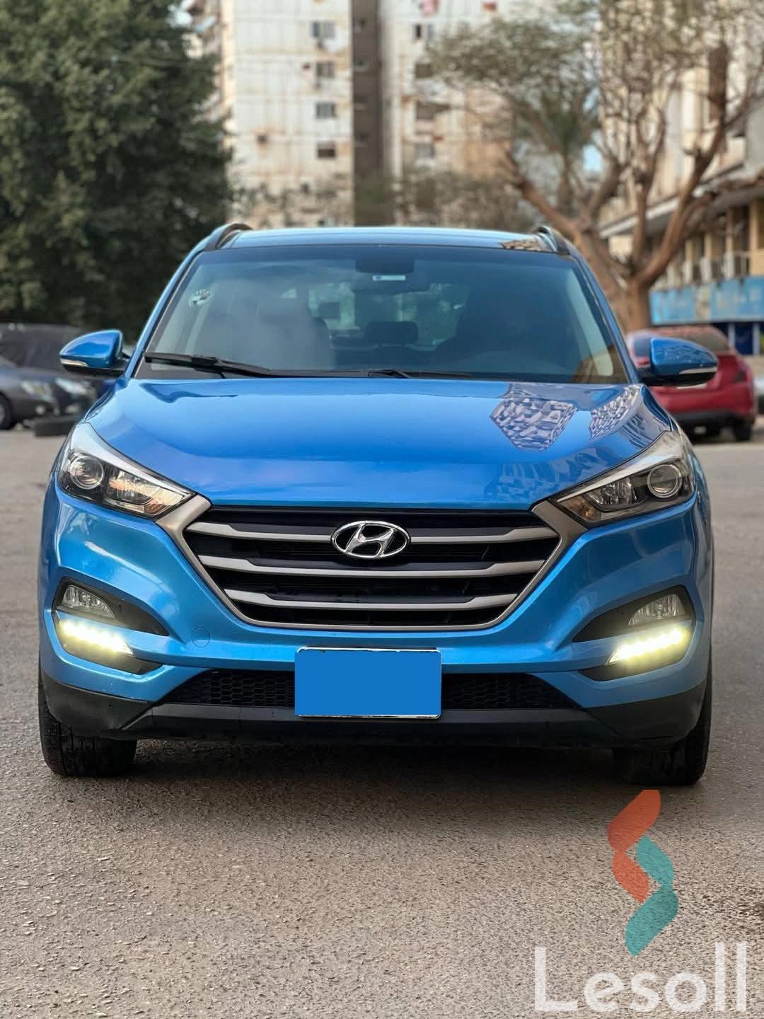 Hyundai tucson automatic used baby blue model 2017