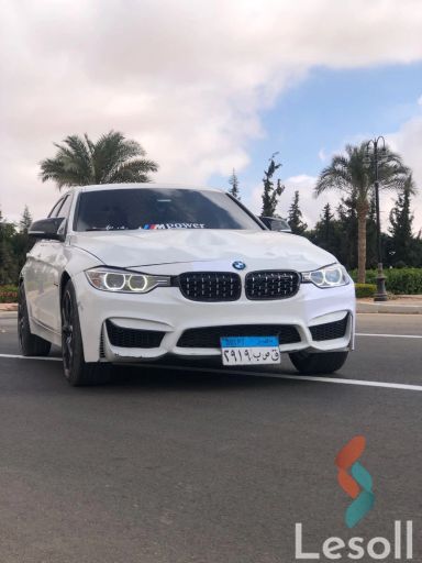 بي ام دبليو 116i اوتوماتك جديدة أبيض موديل 2015