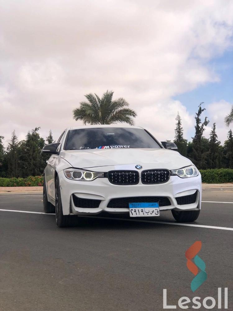 بي ام دبليو 116i اوتوماتك جديدة أبيض موديل 2015 - كل الصور
