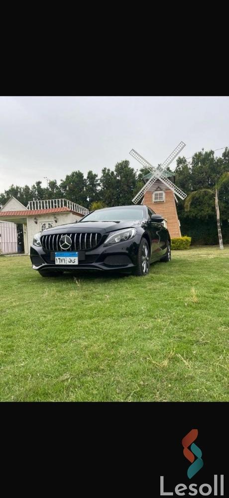 مرسيدس بنز ١٨٠ سي اوتوماتك جديدة أسود موديل 2022