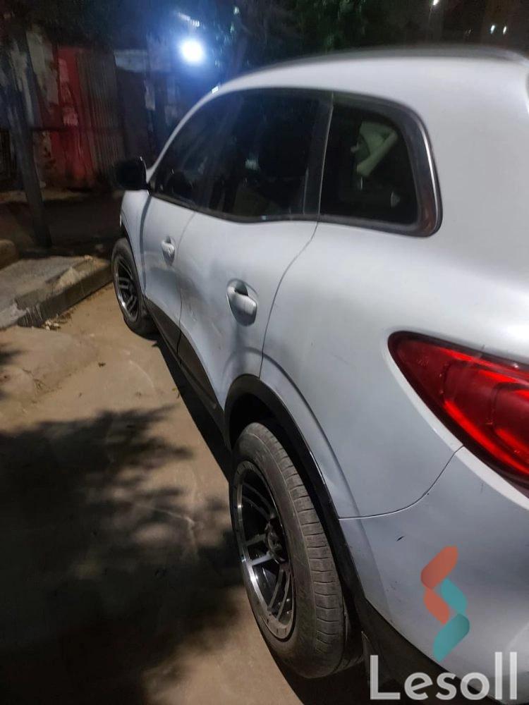 رينو كادجار اوتوماتك مستعملة أبيض موديل 2017 - كل الصور