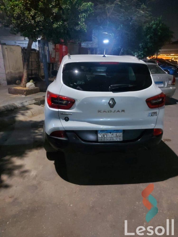 رينو كادجار اوتوماتك مستعملة أبيض موديل 2017