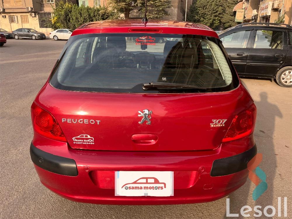 بيجو 308 اوتوماتك مستعملة نبيتي موديل 2007