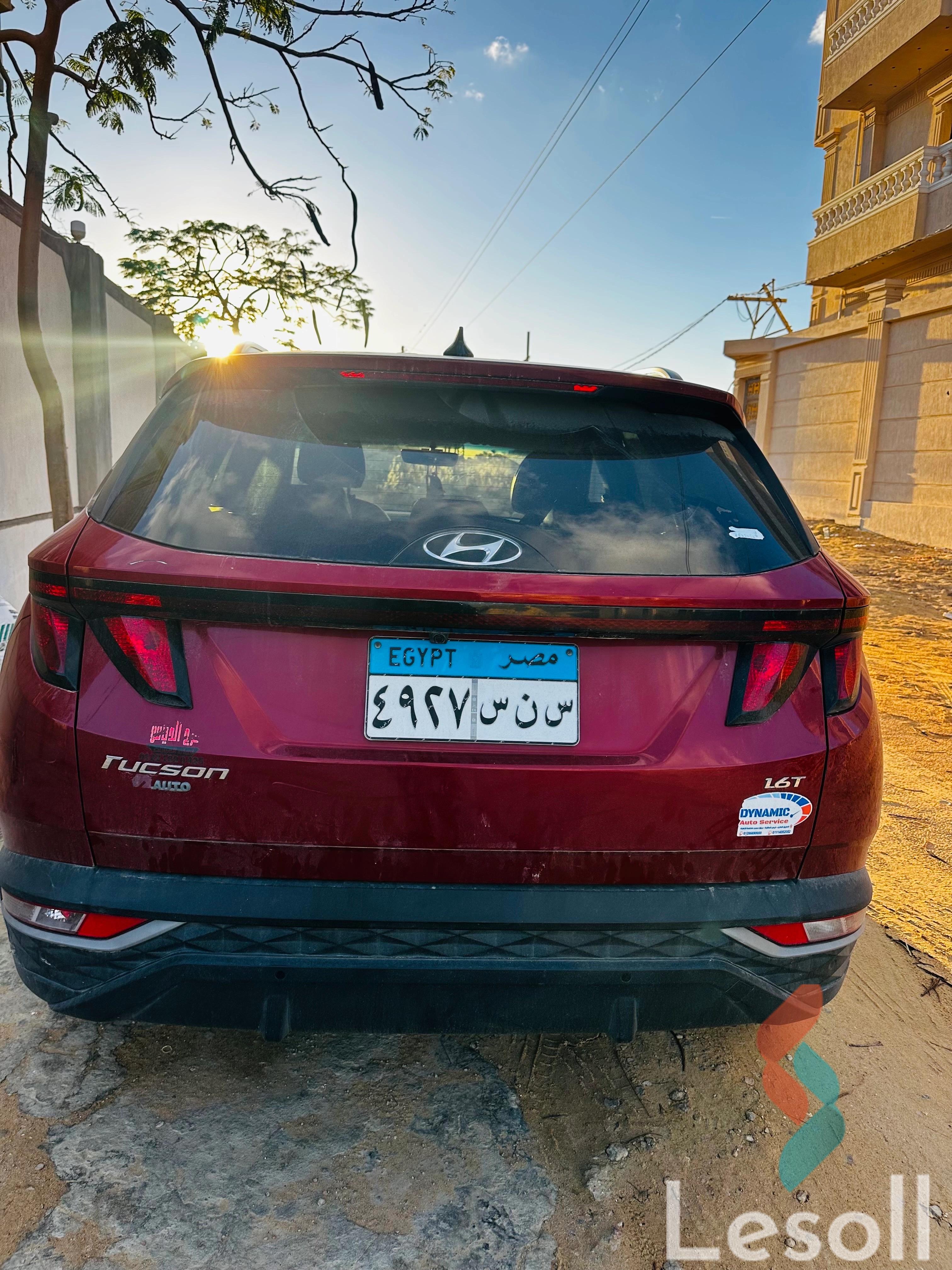 Hyundai tucson automatic used maroon model 2021