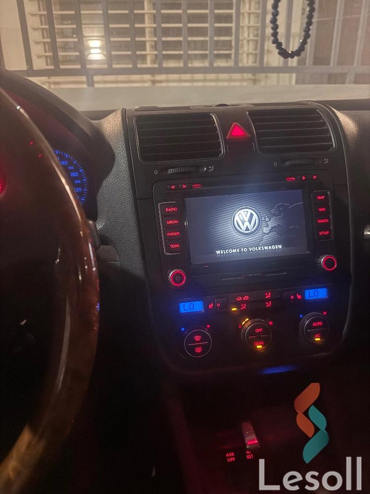 فولكس واجن جيتا اوتوماتك مستعملة أسود موديل 2009