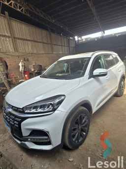Chery tiggo 8 automatic used white model 2021