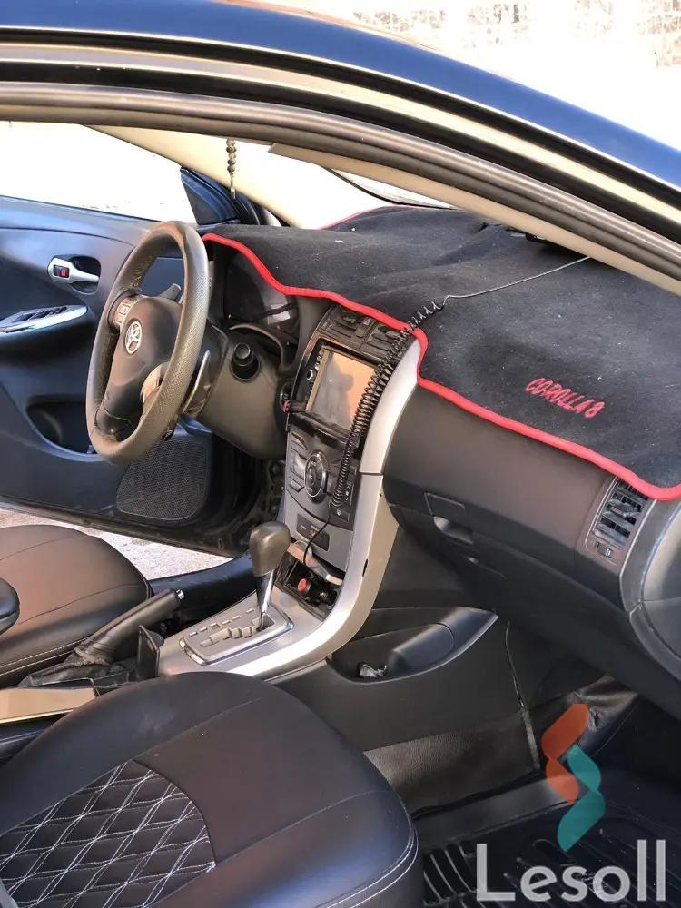 تويوتا كورولا اوتوماتك مستعملة أسود موديل 2009 - صورة 4