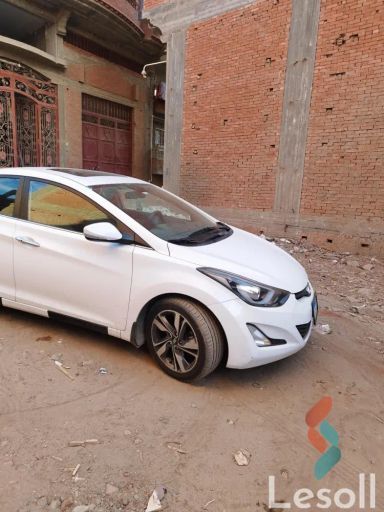 Hyundai elantra automatic used white model 2016