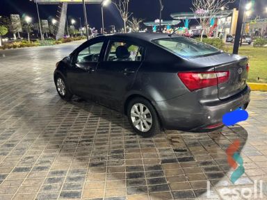 Kia rio automatic used dark gray model 2012