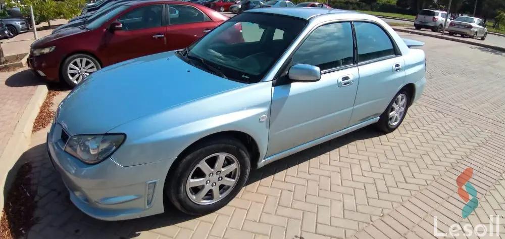 سوبارو إمبريزا اوتوماتك مستعملة أزرق سماوي موديل 2006