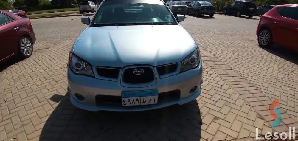 سوبارو إمبريزا اوتوماتك مستعملة أزرق سماوي موديل 2006