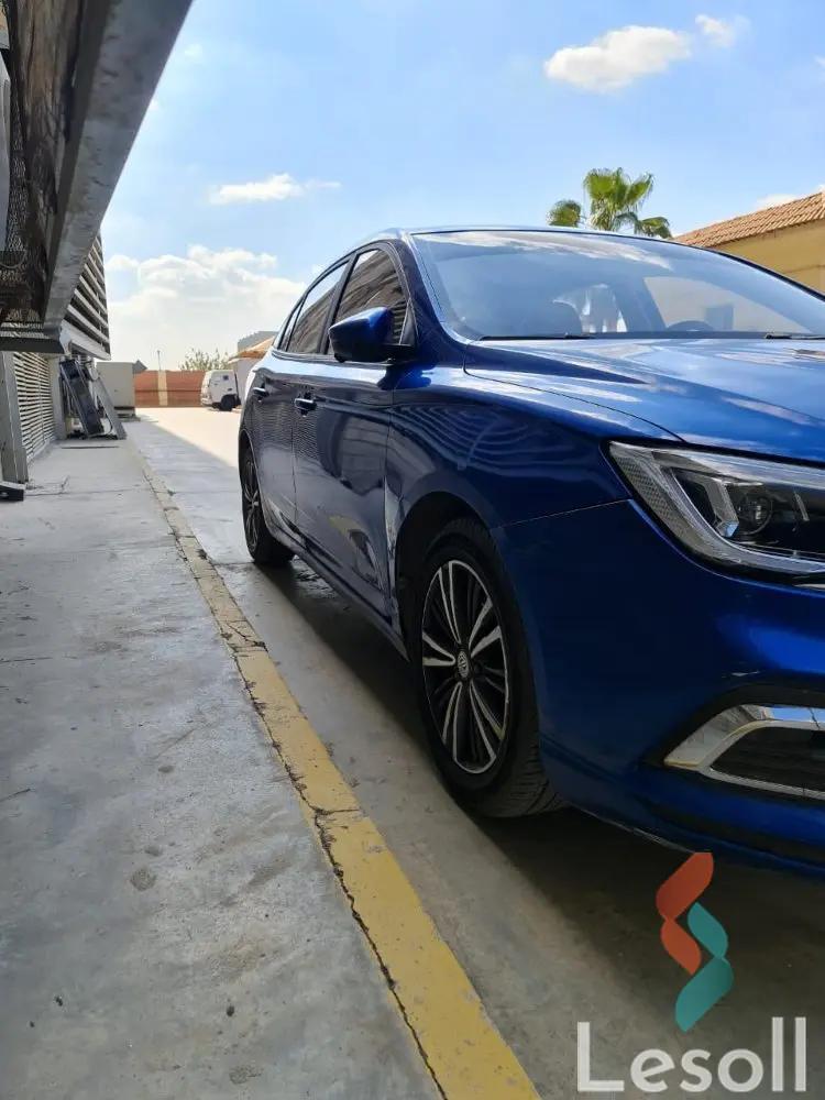 MG 5 automatic used blue model 2020