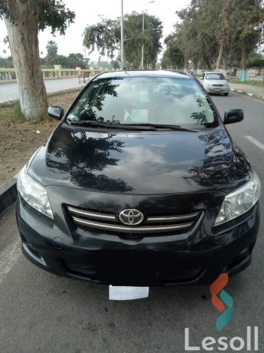 تويوتا كورولا اوتوماتك مستعملة أسود موديل 2008