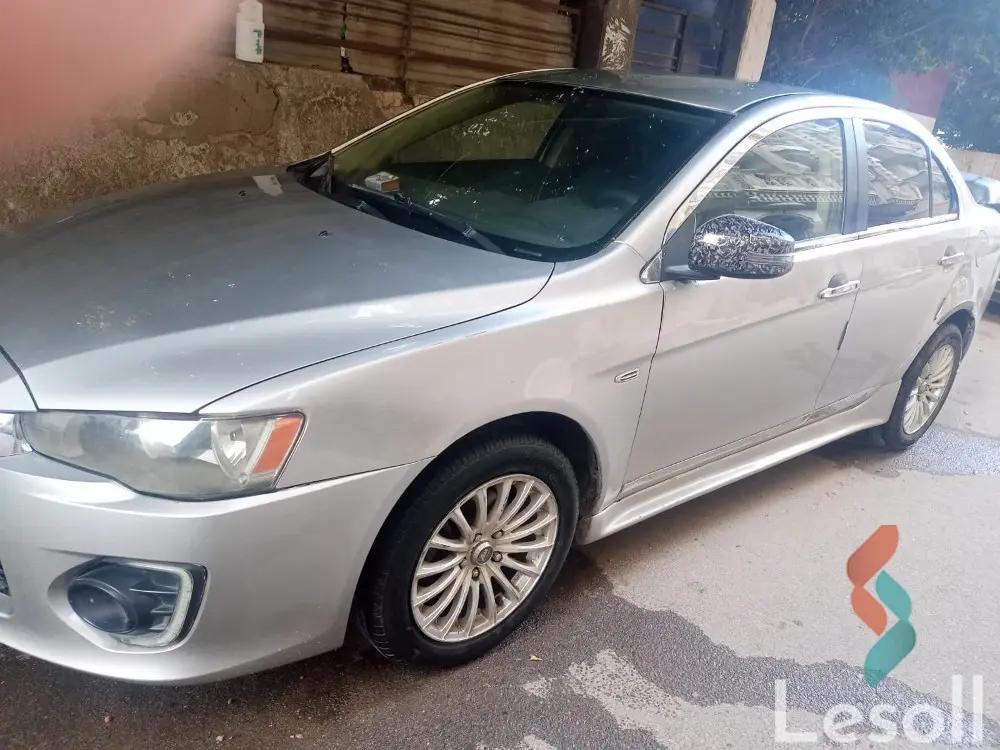 Mitsubishi lancer automatic used beige model 2017