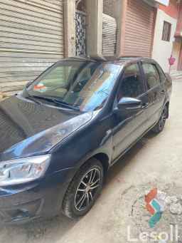 lada granta sedan automatic used black model 2017