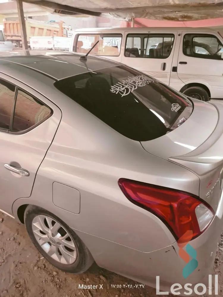 Nissan sunny automatic used silver model 2022 - All Images