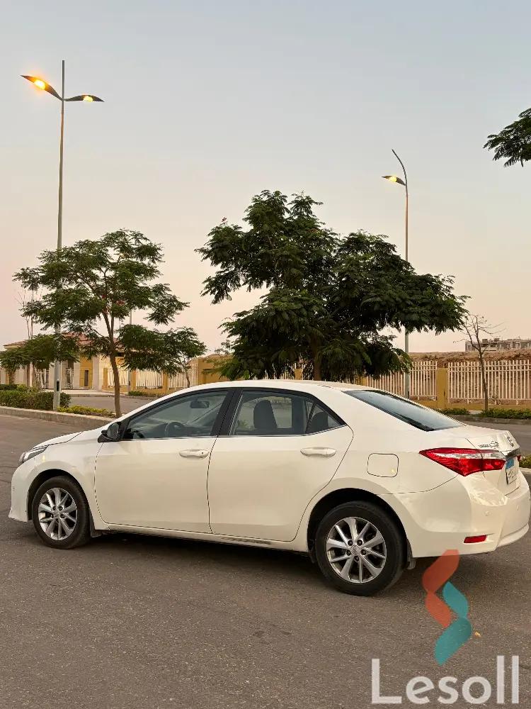 Toyota corolla manual used white model 2014 - All Images