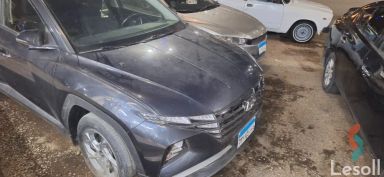 هيونداي توسان اوتوماتك مستعملة أزرق موديل 2021