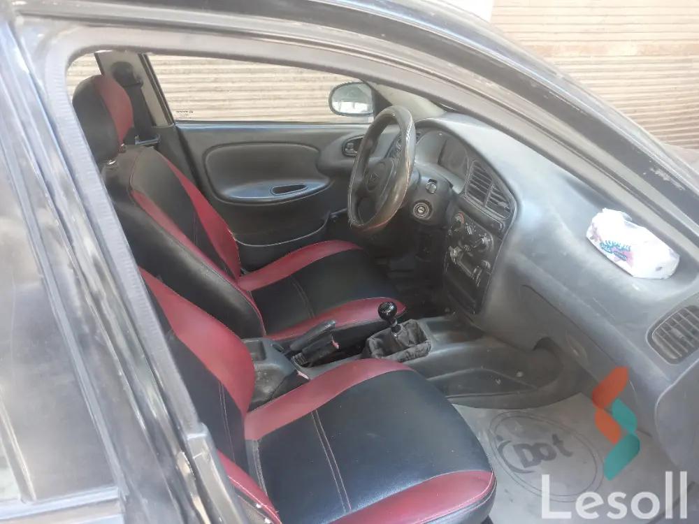 دايو لانوس مانيوال مستعملة أسود موديل 2001