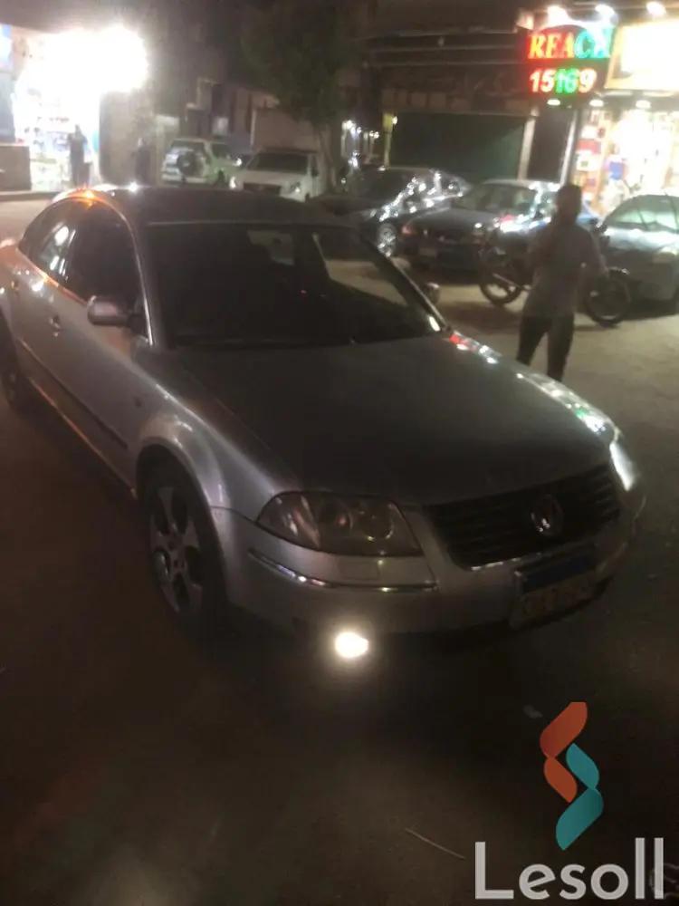 فولكس واجن باسات اوتوماتك مستعملة فضي موديل 2002 - كل الصور