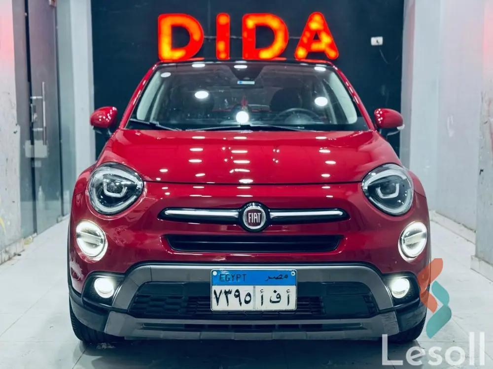 Fiat 500x automatic used red model 2020