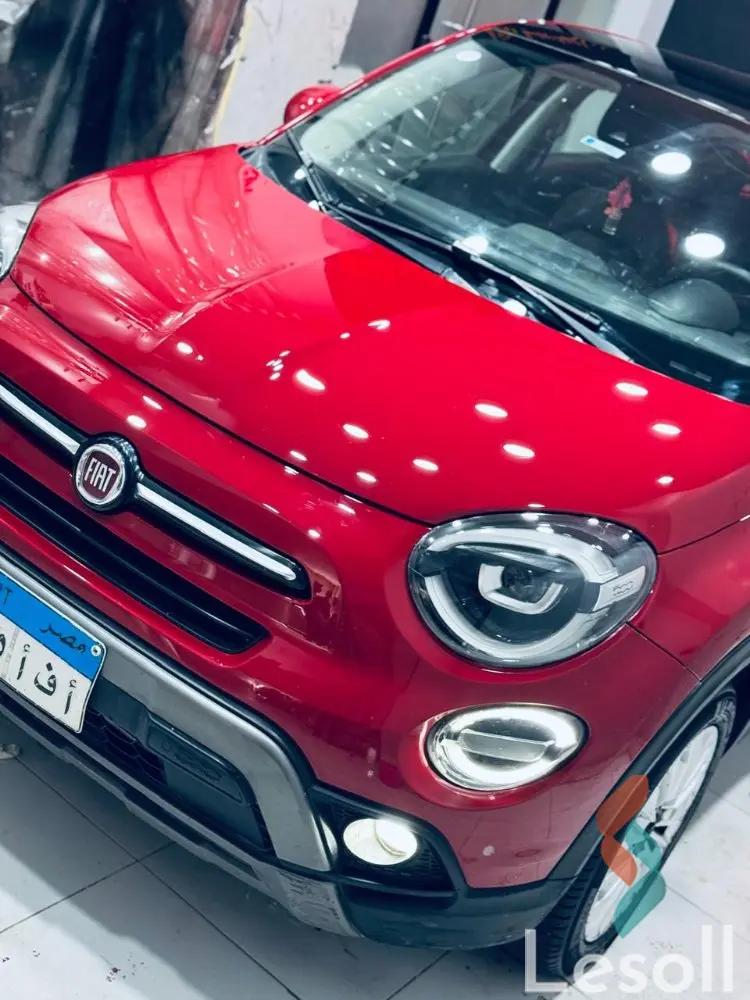 Fiat 500x automatic used red model 2020
