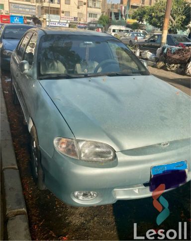 Hyundai accent manual used baby blue model 2005