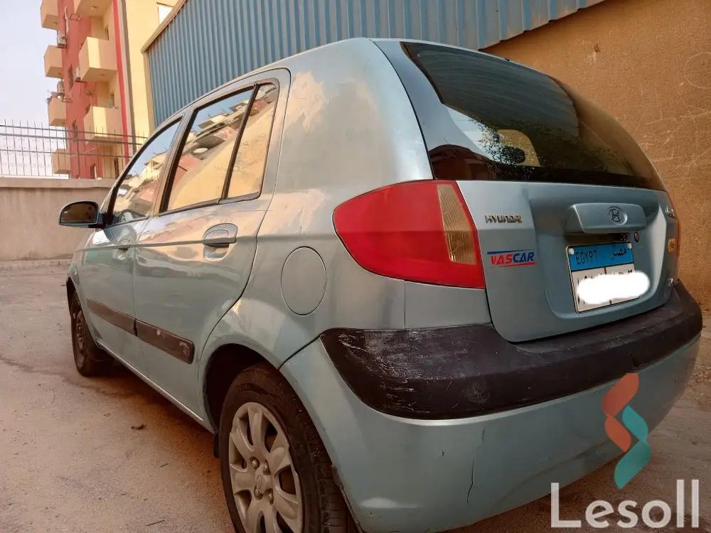 Hyundai getz automatic used baby blue model 2007 - All Images
