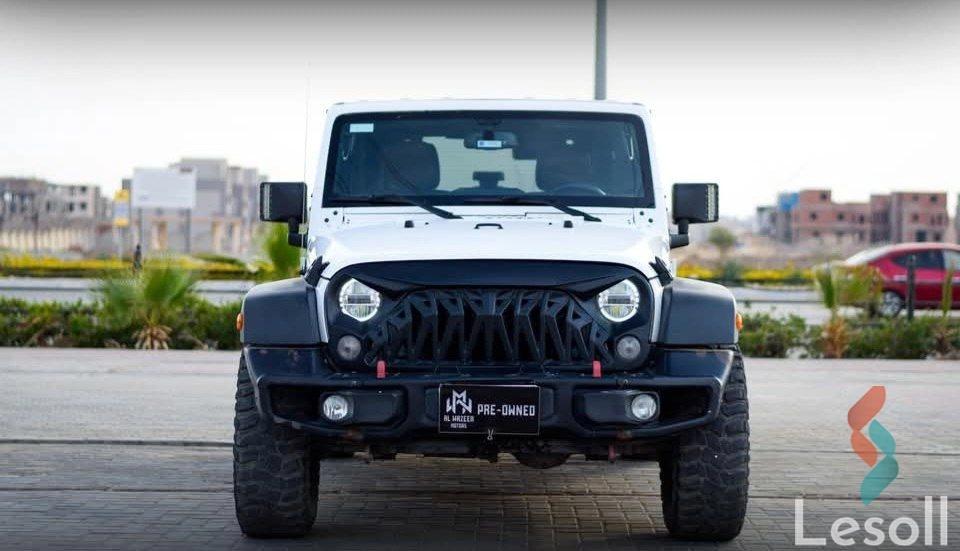 جيب رانجلر اوتوماتك مستعملة أبيض موديل 2017