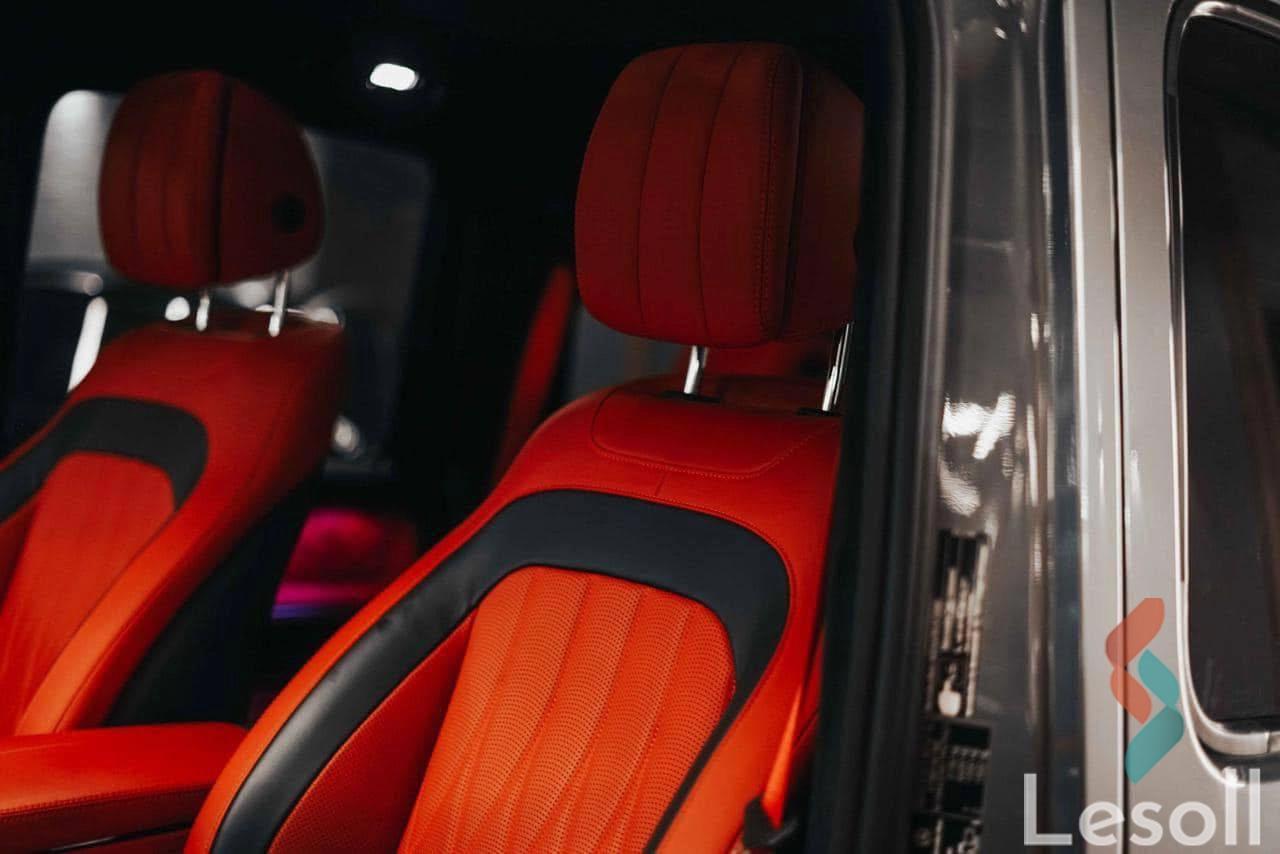 مرسيدس بنز جي كلاس ٦٣ اوتوماتك مستعملة رمادي داكن موديل 2022 - كل الصور