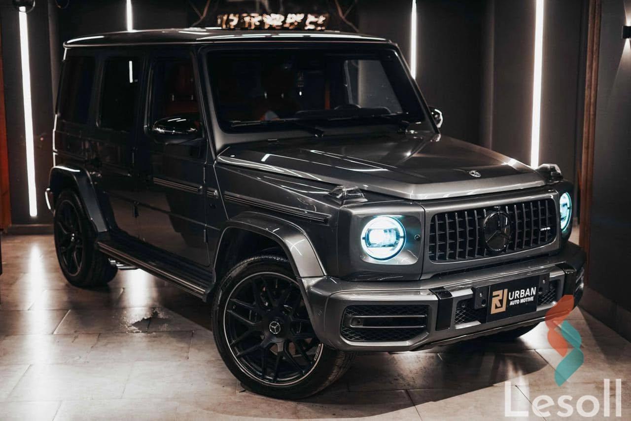 مرسيدس بنز جي كلاس ٦٣ اوتوماتك مستعملة رمادي داكن موديل 2022