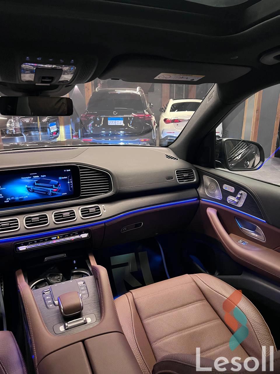 مرسيدس بنز جي إل إس ٥٨٠ اوتوماتك جديدة رمادي داكن موديل 2025 - كل الصور