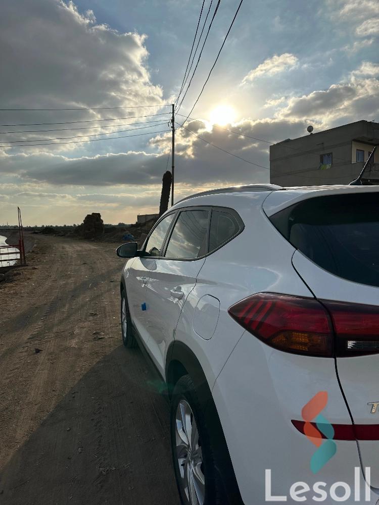 هيونداي توسان اوتوماتك جديدة أبيض موديل 2019 - صورة 3