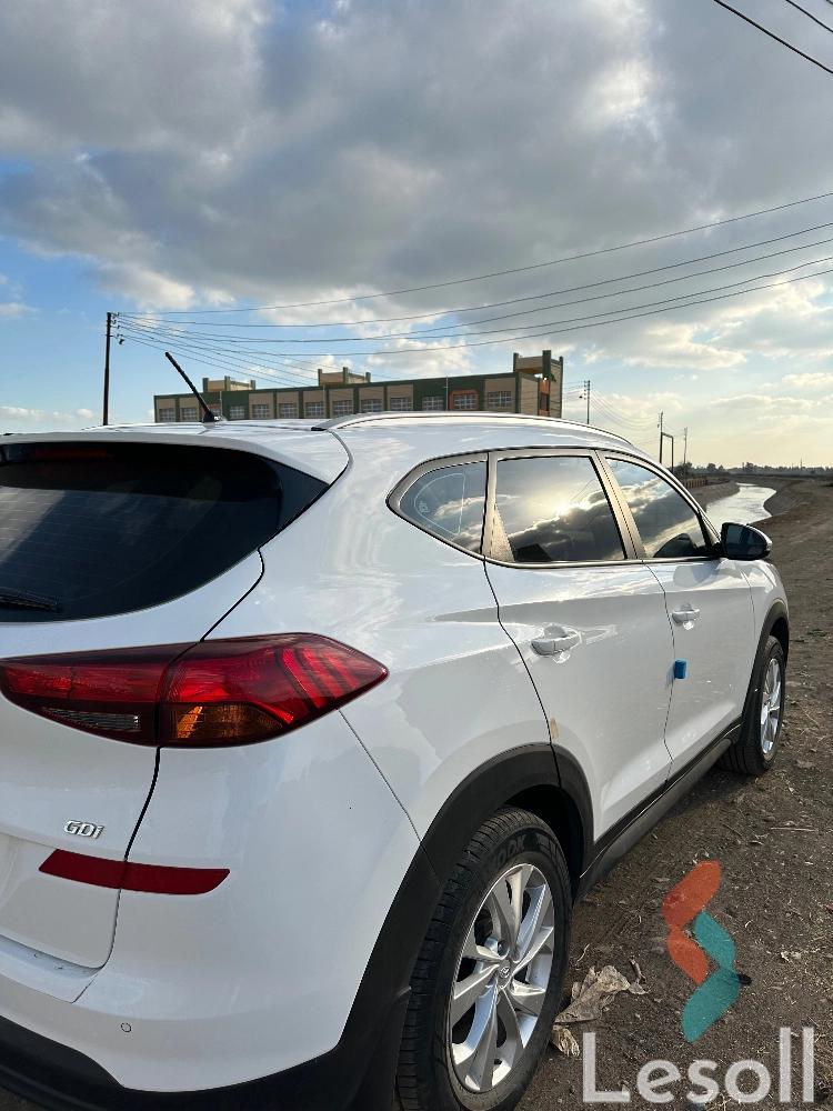 هيونداي توسان اوتوماتك جديدة أبيض موديل 2019 - صورة 4