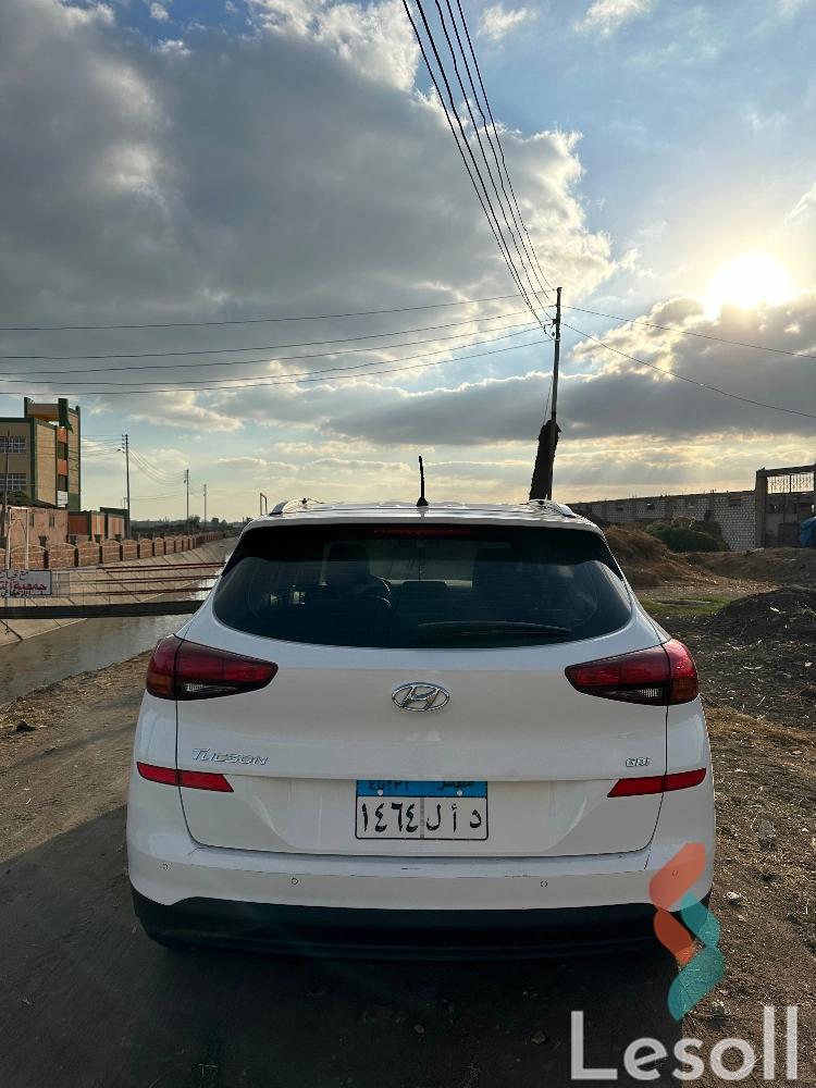 هيونداي توسان اوتوماتك جديدة أبيض موديل 2019 - صورة 2