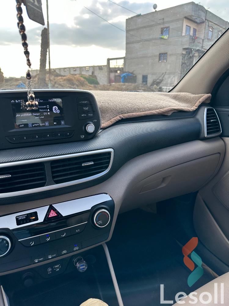 هيونداي توسان اوتوماتك جديدة أبيض موديل 2019 - كل الصور