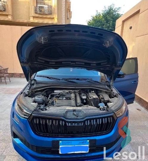 سكودا كودياك اوتوماتك مستعملة أزرق موديل 2024 - صورة 2