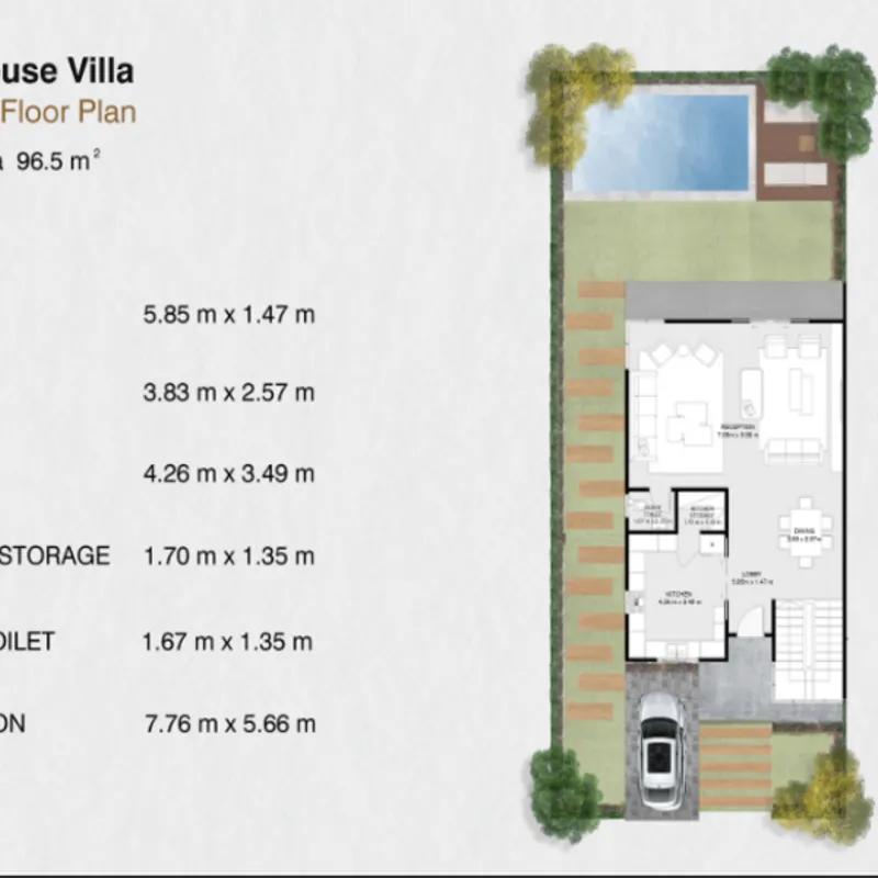 Townhouse for sale with an data.area 265 meters and 5 data.rooms in Giza Giza