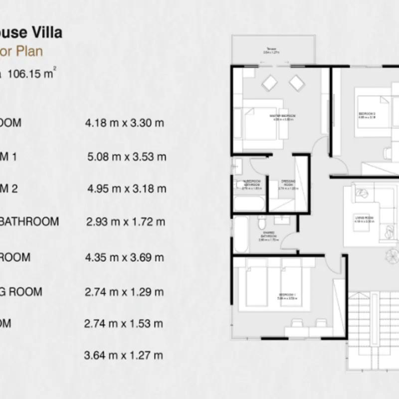Townhouse for sale with an data.area 265 meters and 5 data.rooms in Giza Giza - All Images