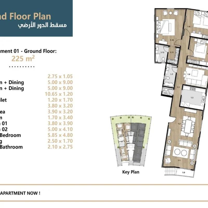 Apartment for sale with an data.area 200 meters and 3 data.rooms in Cheikh Zayed Giza - Image 3